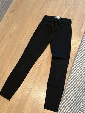 L'AGENCE Black High-Rise Skinny Jeans